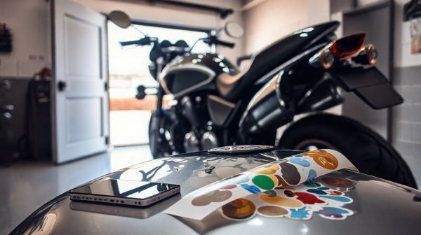 Explorez des stickers personnalisés pour votre moto